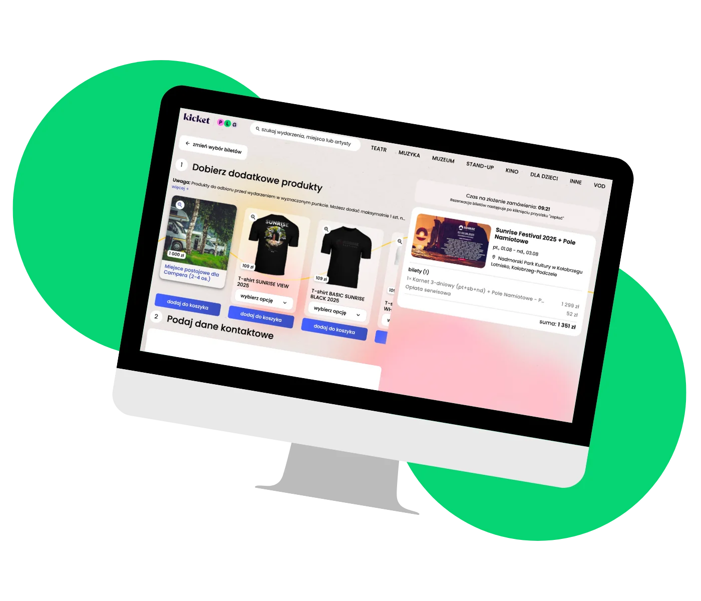 Dodatkowe opcje sprzedaży